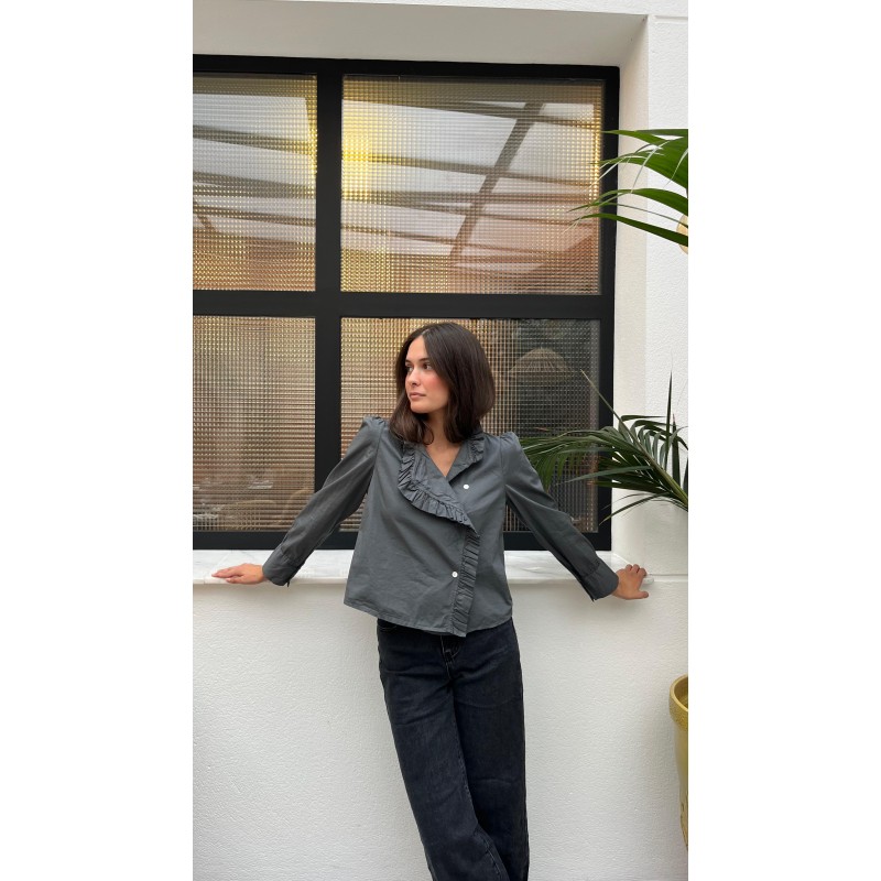 Pantalón estrella gris 