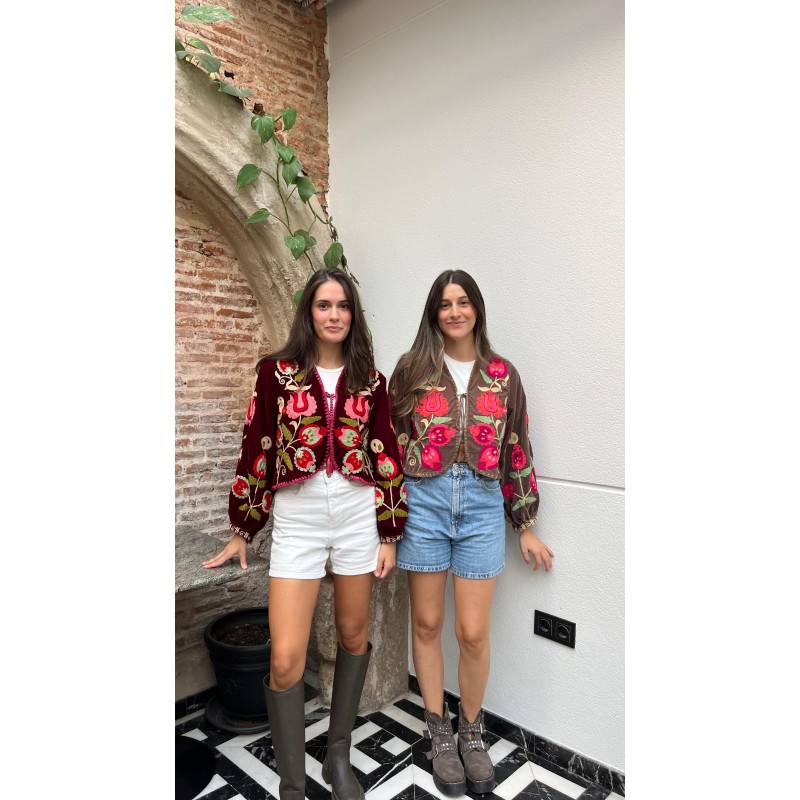 Chaqueta Mariana bordada