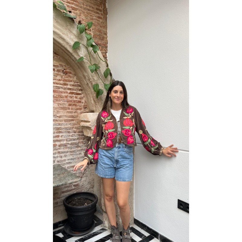 Chaqueta Mariana bordada