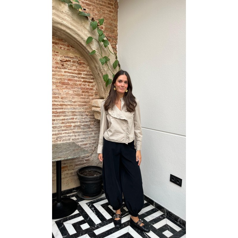 Pantalón bombacho pana