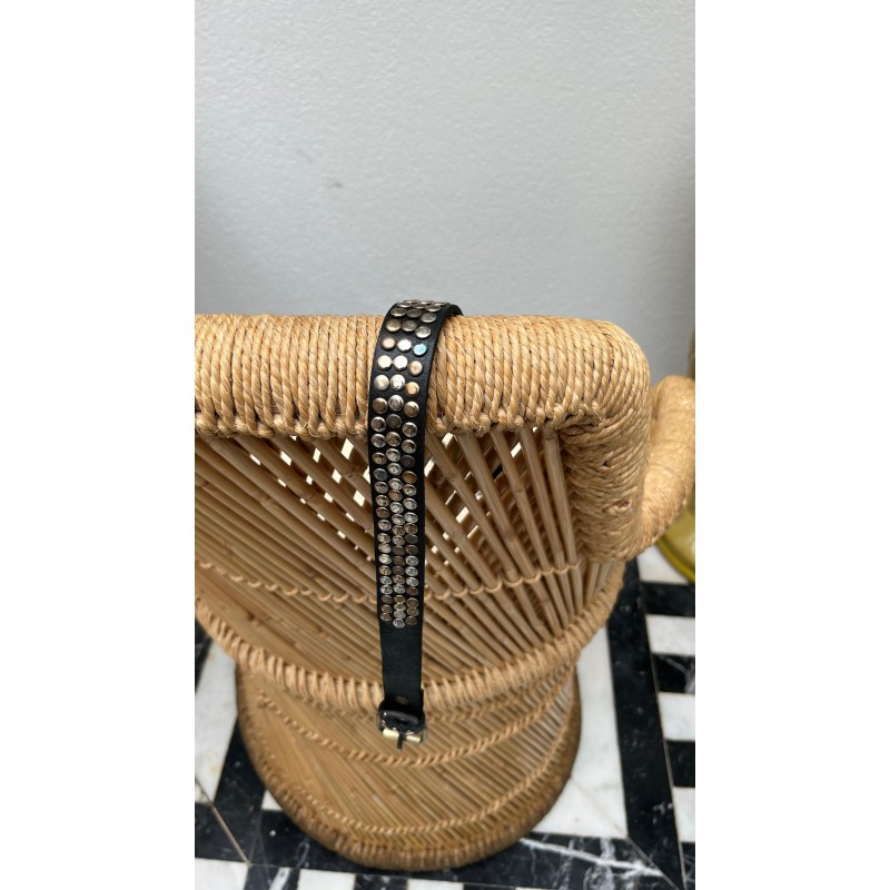 Cinturón fino tachitas 