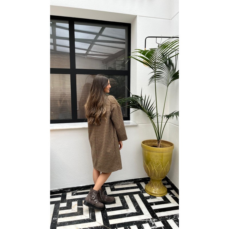 Abrigo pata de gallo