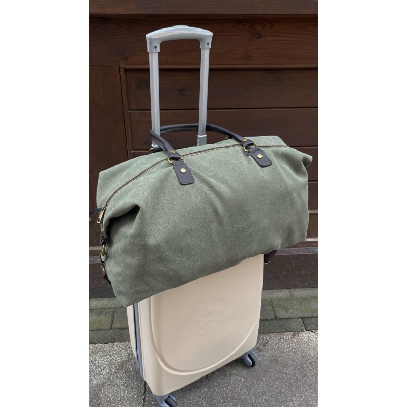 Bolso viaje asas piel