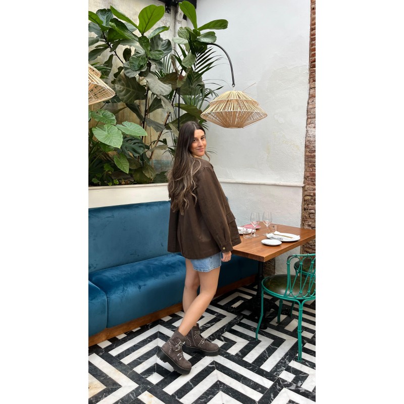 Chaqueta cuello pana