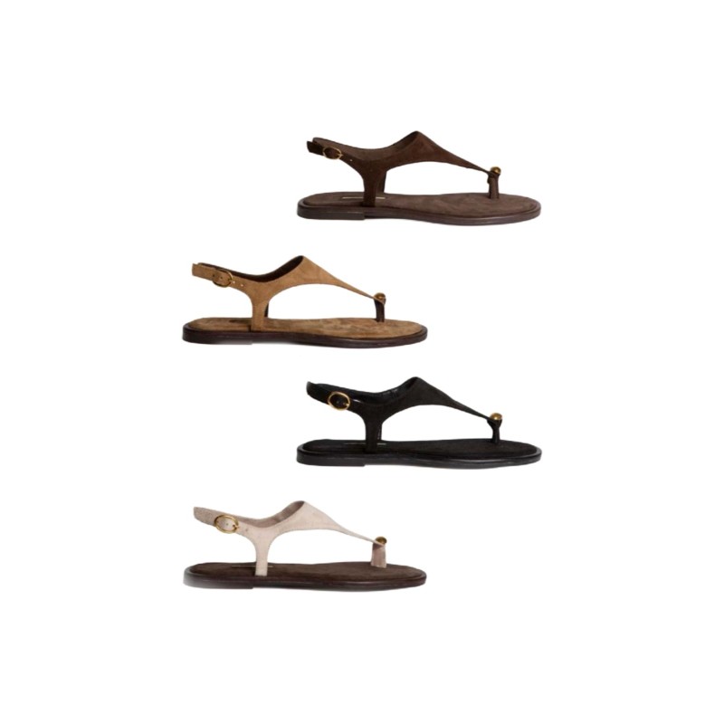 Sandalia plana Roma