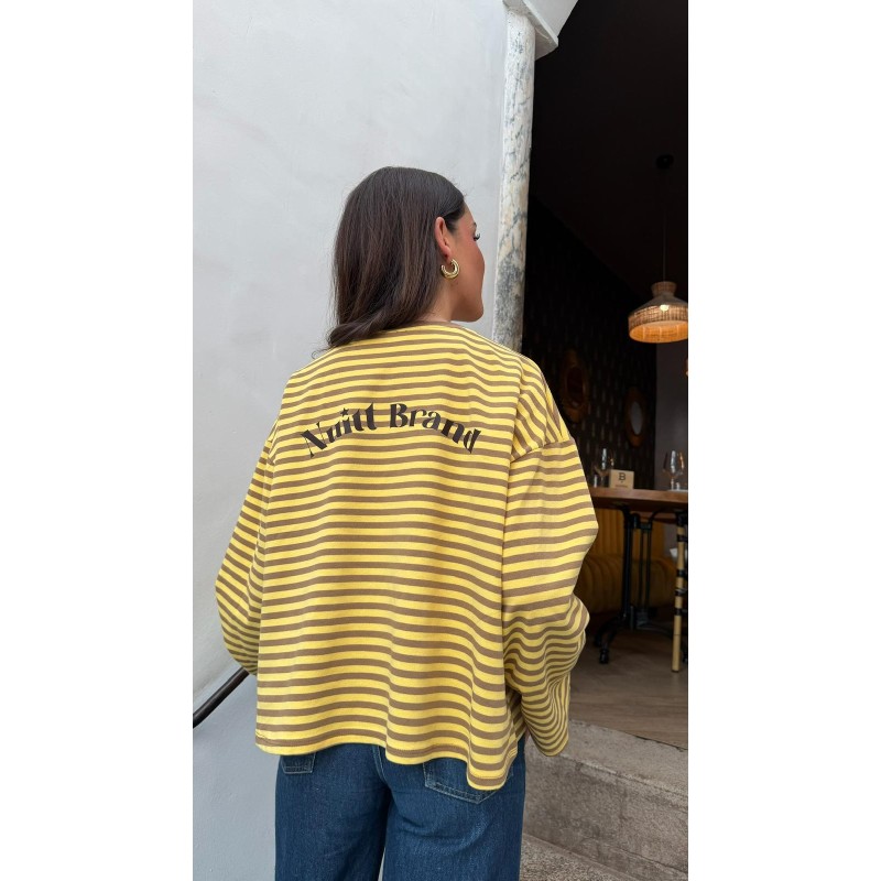 Sudadera rayas Nuitt Brand