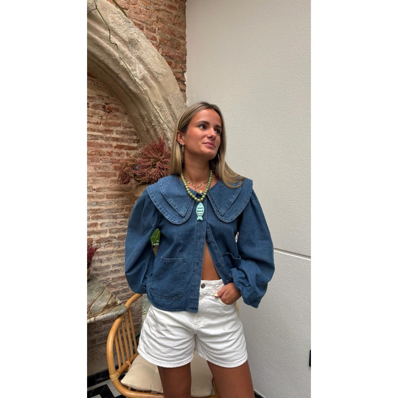 Chaqueta vaquera cuello