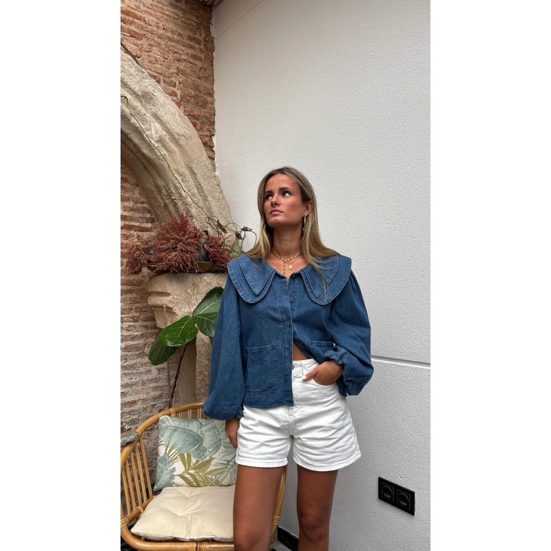 Chaqueta vaquera cuello